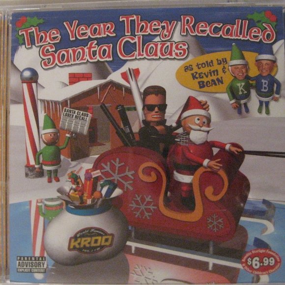 🎙️📻 KROQ 106.7 Kevin & Bean Show CD 🎧💿 "The Year They Recalled Santa Claus" - Picture 1 of 2